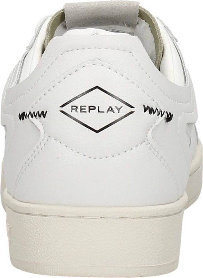 Replay Smash Lay New Sneakers Laag wit