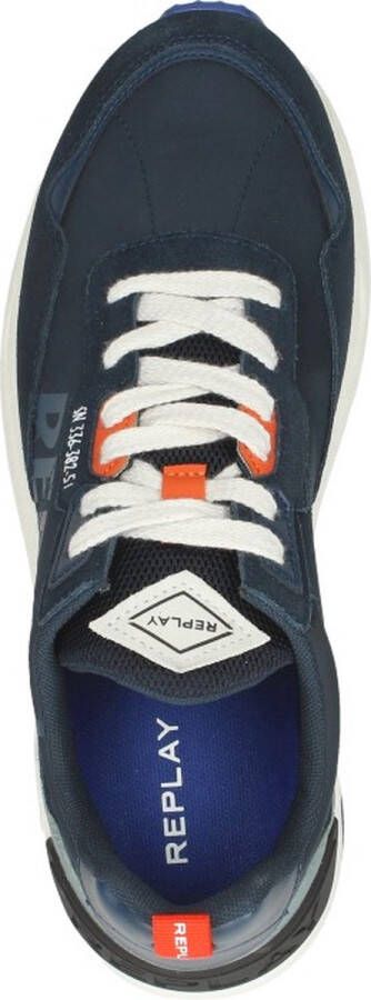Replay Tennet Tint 2 Sneakers Laag Blauw