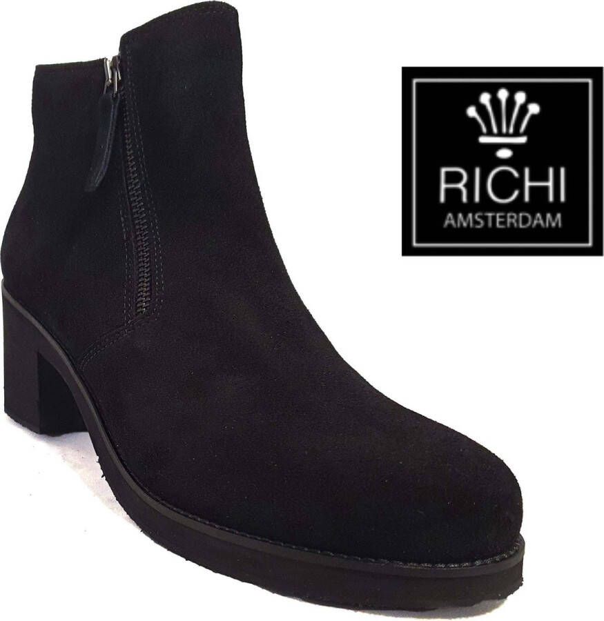 RICHI´S GROTE MATEN DAMESSCHOENEN Richi Amsterdam 80960-03 Bottine Puma 01 Black
