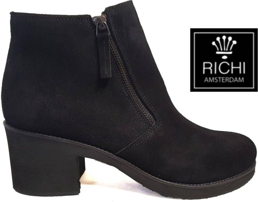 RICHI´S GROTE MATEN DAMESSCHOENEN Richi Amsterdam 80960-03 Bottine Puma 01 Black