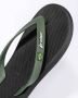 Rider Heren Slippers 10594-20754 Zwart Groen - Thumbnail 5
