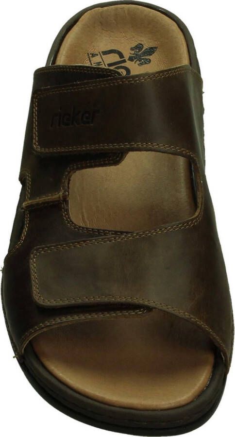 Rieker 25592 Comfort slippers Heren Bruin 25 -Tabak