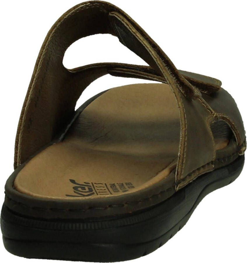Rieker 25592 Comfort slippers Heren Bruin 25 -Tabak