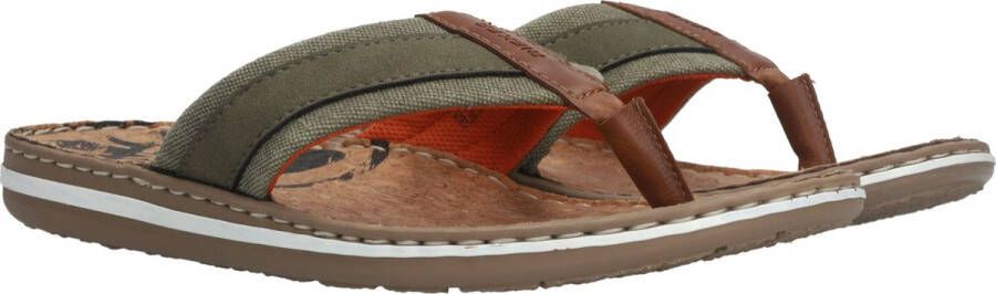 Rieker NU 21% KORTING Slippers met logo opschrift aan de binnenzool - Foto 12