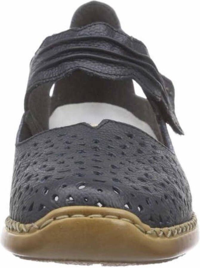 Rieker Bandschoen 41399-14 Blauw