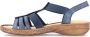 Rieker Sandalen zomerschoen sandaal sleehak met decoratieve parels - Thumbnail 4