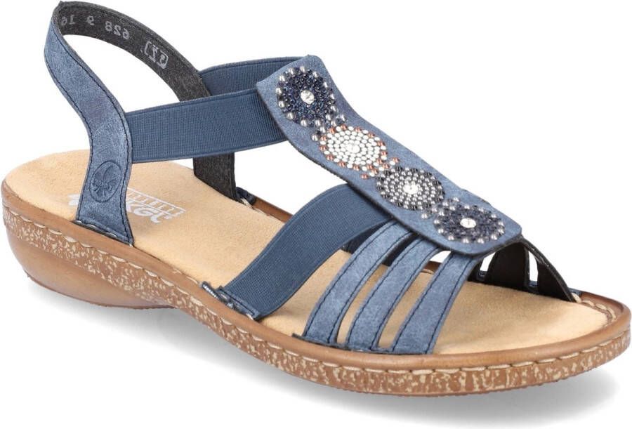 Rieker Blauwe Sandalen