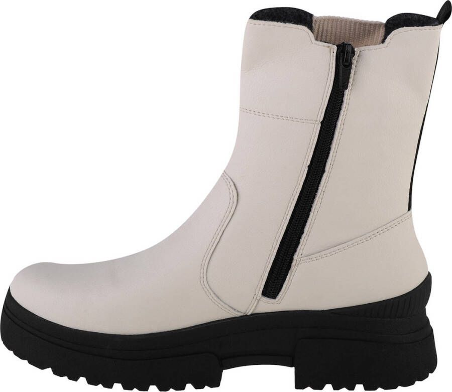 Rieker Booties W0380-80 Vrouwen Wit Laarzen