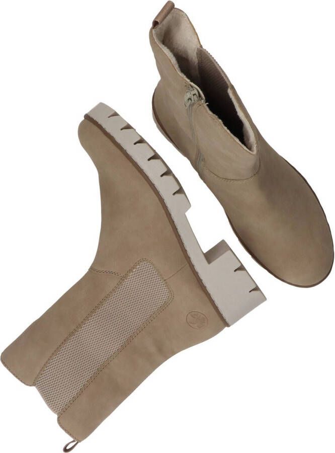 Rieker Chelsea boots beige Synthetisch 182201 Dames