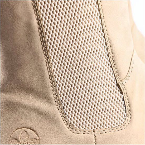 Rieker Chelsea boots beige Synthetisch 182201 Dames