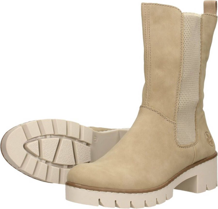 Rieker Chelsea boots beige Synthetisch 182201 Dames