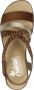 Rieker Comfortabel Sandalen Plat cognac - Thumbnail 6