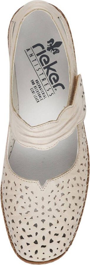 Rieker Dames Bandschoen 41399-60 Beige