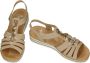 Rieker Sandalen zomerschoen sandaal sleehak met zomerse versiering - Thumbnail 7