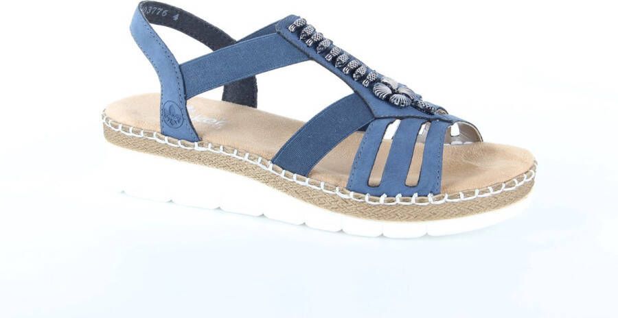 Rieker -Dames blauw donker sandalen