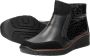 Rieker Ultiem Comfort Enkellaarsjes Zwart Dames - Thumbnail 8