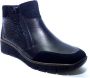 Rieker Ultiem Comfort Enkellaarsjes Zwart Dames - Thumbnail 13