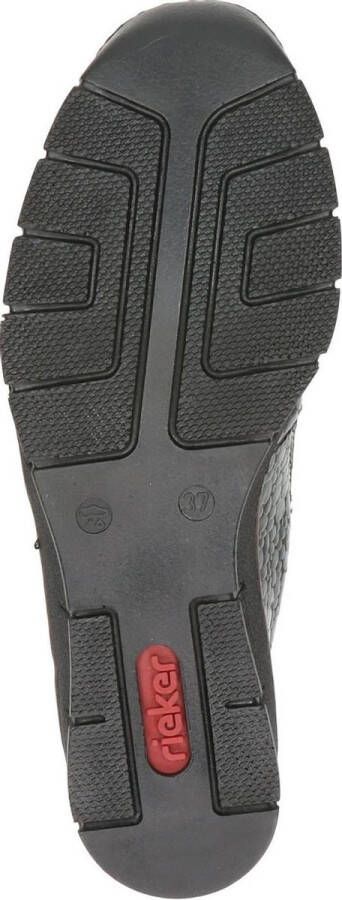 Rieker Elegante Grijze Gesloten Loafers Damesschoenen Black Dames - Foto 12