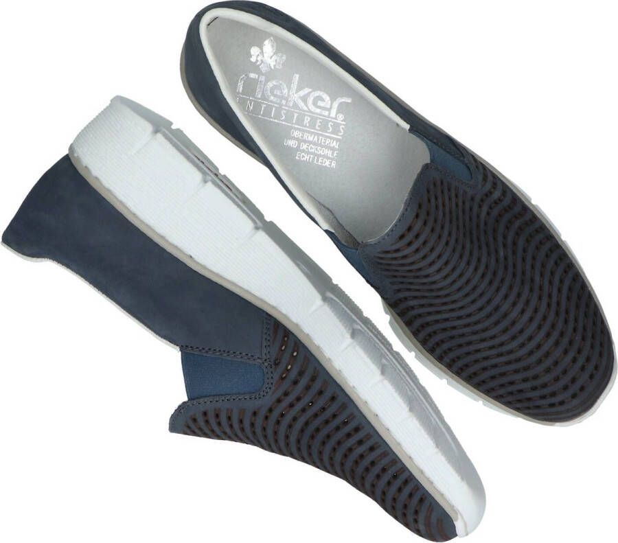 Rieker dames instapschoen Blauw