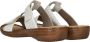 Rieker -Dames off-white ecru parel slippers & muiltjes - Thumbnail 15