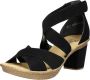 Rieker Zwarte Synthetische Hoge Hak Sandalen Black Dames - Thumbnail 5