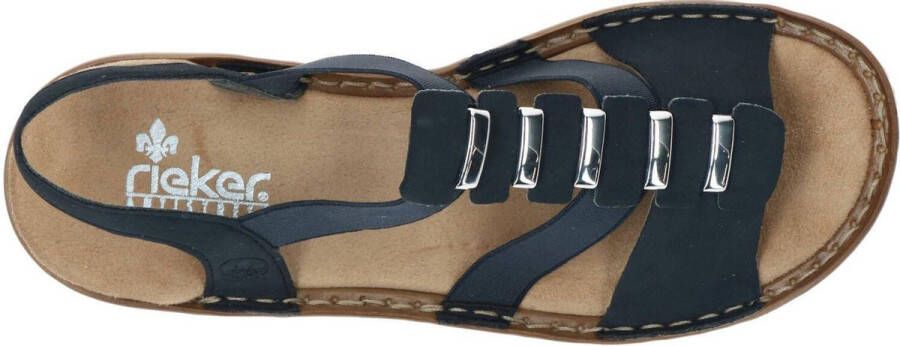 Rieker NU 21% KORTING: sandalen met leuk sierelement - Foto 5