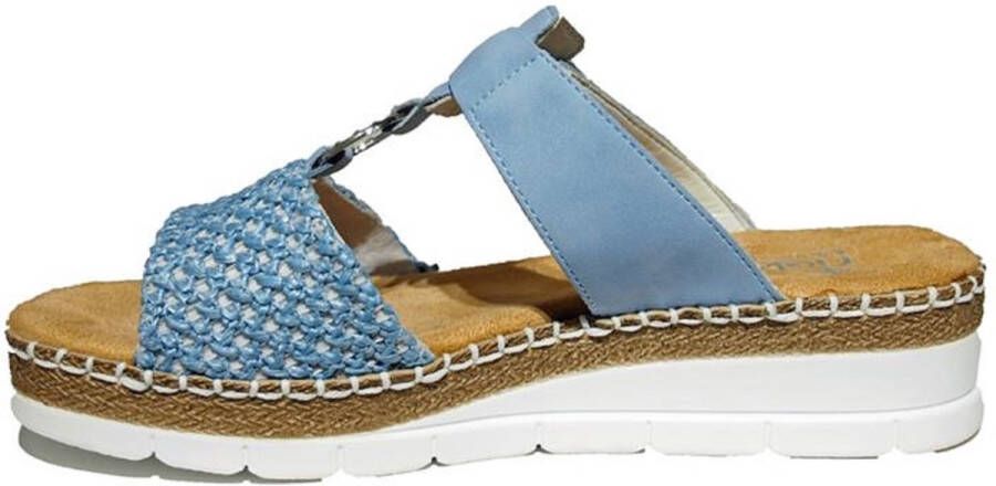 Rieker Dames schoenen V1243-10 Blauw