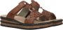 Rieker Heren Cognac Synthetische Slipper Bruin Heren - Thumbnail 10