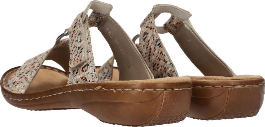 Rieker Kleurrijke Slipper met Zacht Voetbed Multicolor Dames - Foto 5