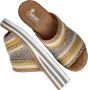 Rieker Kleurrijke comfortabele sliders voor dames Multicolor Dames - Thumbnail 14