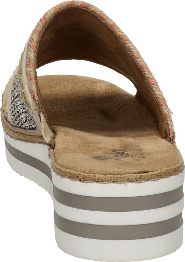 Rieker Kleurrijke comfortabele sliders voor dames Multicolor Dames - Foto 8