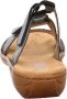 Rieker 60885 12 slipper Blauw Dames - Thumbnail 14