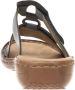 Rieker 60885 12 slipper Blauw Dames - Thumbnail 7