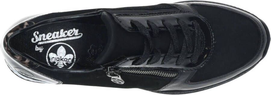 Rieker dames sneaker Zwart