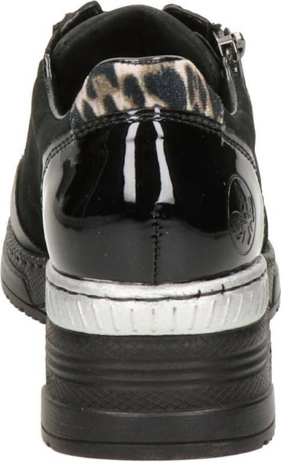 Rieker dames sneaker Zwart