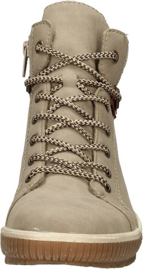 Rieker dames veterboot Beige