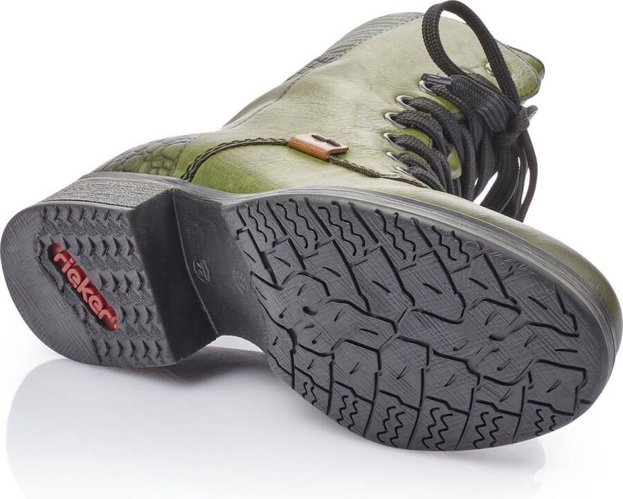Rieker dames veterboot Kaki