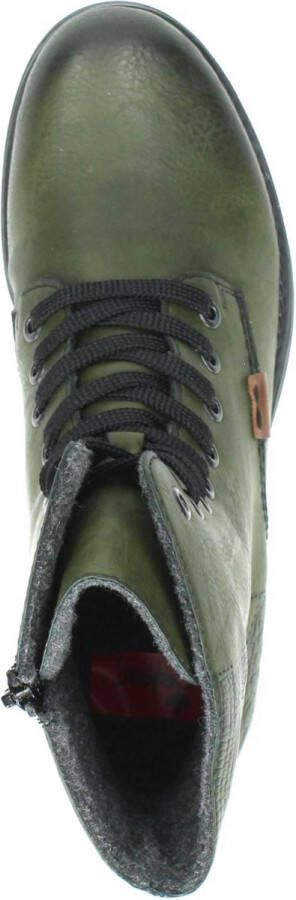Rieker dames veterboot Kaki