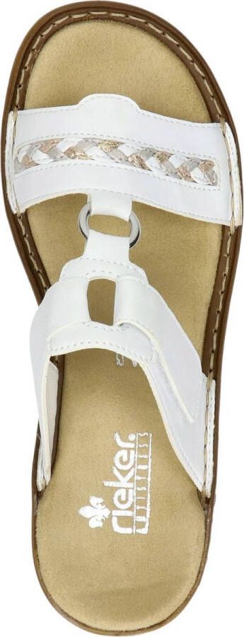 Rieker -Dames wit slippers & muiltjes