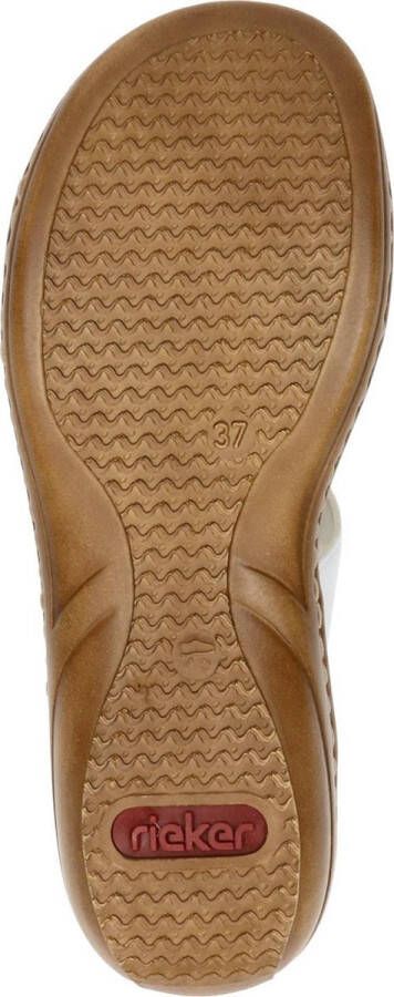 Rieker -Dames wit slippers & muiltjes