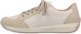 Rieker Beige en parelgrijze sneaker met stippenpatroon Multicolor Dames - Thumbnail 6