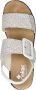 Rieker Witte Speelse Sandaal met Klittenbandsluiting White Dames - Thumbnail 14
