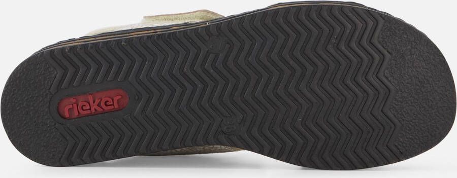 Rieker E1 2 Sandalen wit Synthetisch Dames