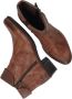Rieker Comfortabele leren enkellaars met dubbele rits Brown Dames - Thumbnail 15