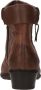 Rieker Comfortabele leren enkellaars met dubbele rits Brown Dames - Thumbnail 8