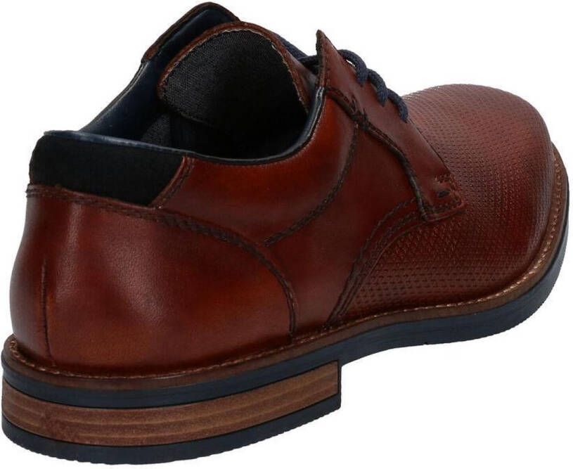 Rieker Cognac Geklede Veterschoenen Heren - Foto 5