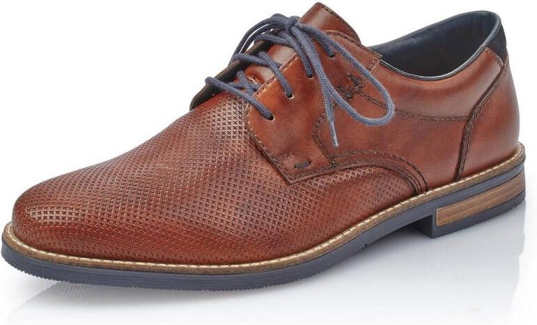 Rieker Cognac Geklede Veterschoenen Heren - Foto 10