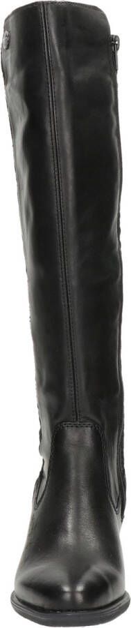 Rieker Zwarte lange Hoge Laarzen met blokhak voor dames Black Dames - Foto 9