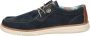 Rieker Comfortabele blauwe suède sneakers met extra veters Blue Heren - Thumbnail 7
