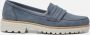Rieker Instappers blauw Synthetisch Dames - Thumbnail 23